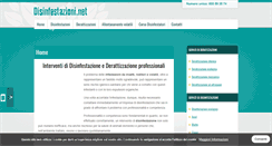Desktop Screenshot of disinfestazioni.net